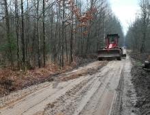 Remontujemy drogi leśne