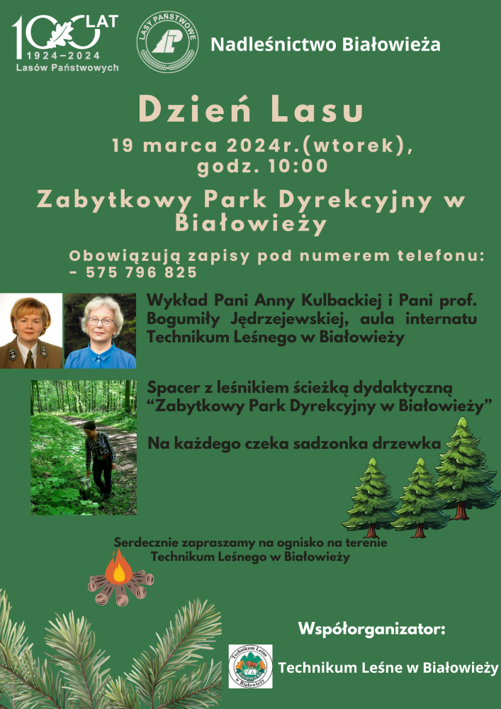 Plakat&#x20;wydarzenia&#x20;edukacyjnego&#x20;&#x22;Dzień&#x20;Lasu&#x22;&#x20;&#x28;Anna&#x20;Jarząbska&#x29;