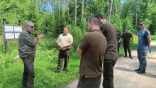 Hodowcy lasu z wizytą w Puszczy Białowieskiej