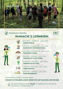 Wakacje z leśnikiem w Nadleśnictwie Hajnówka